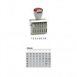 Classic Numberer Stamp 1548, 4mm, 8 Bands